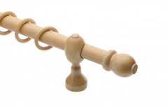 Ramino Set Classic Κουρτινόξυλο Ξύλινο Ø35 Φυσικό