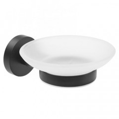 Bronze Αrt Fairmont Black Mat MH08-10 Σαπουνοθήκη