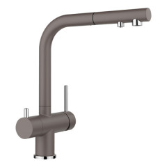 Blanco Fontas-S II Granite Volcano Grey 526946 Μπαταρία Κουζίνας Αποσπώμενη