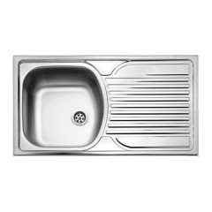 Fortinox Valley 24100-110 Νεροχύτης Ανοξείδωτος Ένθετος