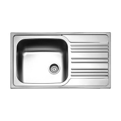 Fortinox Valley 25185 Νεροχύτης Ανοξείδωτος Ένθετος