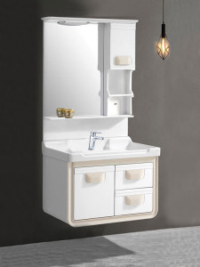 Gloria Bilbao 80 White/Vanilla 601718 Έπιπλο Μπάνιου PVC Αδιάβροχο