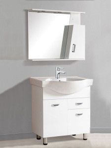 Gloria Long Life White 563003 Έπιπλο Μπάνιου PVC Αδιάβροχο