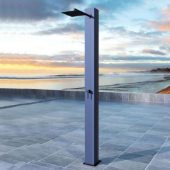 Imex Phoenix GPP015/AAO Inox Ocean Blue Στήλη Ντους Εξωτερικού Χώρου