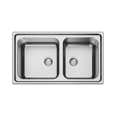 Macart Iris N-175 Νεροχύτης Ανοξείδωτος Ένθετος