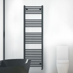 K-energy Artemis Θερμαντική Πετσετοκρεμάστρα Μαύρη Ματ 60 X 147,5 cm