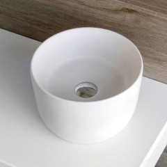 Adamidis Kea 31 White Mat Νιπτήρας Χρωματιστός