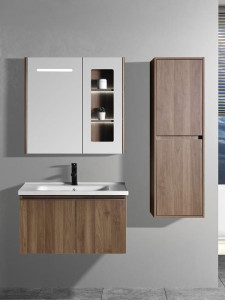 Martin Lavare 60 Καρυδί  Έπιπλο Μπάνιου Carbon PC Αδιάβροχο