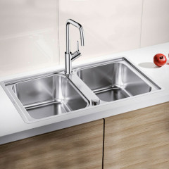 Blanco Lemis 8-IF Νεροχύτης Ανοξείδωτος Ένθετος