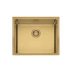 Apell Metamorfosis MEM54-211 Gold Brushed PVD Νεροχύτης Ανοξείδωτος Υποκαθήμενος
