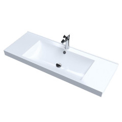 Sanitec Oscar 75 Νιπτήρας Τεχνογρανίτης Επίπλου Μπάνιου