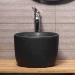 Adamidis Pindos 31 Black Mat Νιπτήρας Χρωματιστός