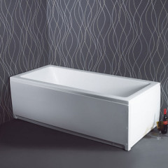 Sanitec Quadra 170 Μπανιέρα Ευθύγραμμη