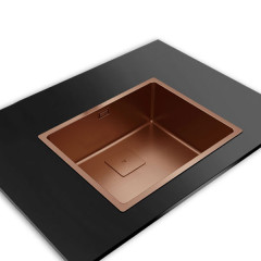 Teka Flexlinea RS15 50.40 Copper Νεροχύτης Ανοξείδωτος Ένθετος