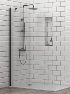 Karag S 28F Alto Black Καμπίνα Παραβάν Ντουζιέρας