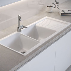 Sanitec Classic 332 Νεροχύτης Γρανίτης Ένθετος