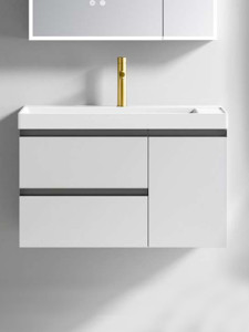 Martin Saron 80 Light Grey Βάση Επίπλου Μπάνιου Με Νιπτήρα