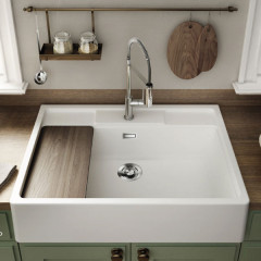 Elleci Spazio 900 Νεροχύτης Κεραμικός Επικαθήμενος