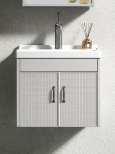 Martin Thaleia 50 Silver Grey Βάση Επίπλου Μπάνιου Με Νιπτήρα