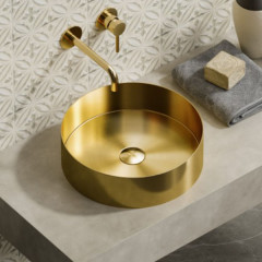 Karag Venus BB6802-BG PVD Oro Νιπτήρας Ανοξείδωτος