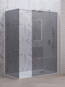 Karag Walkin 2 White Fume Καμπίνα Παραβάν Ντουζιέρας