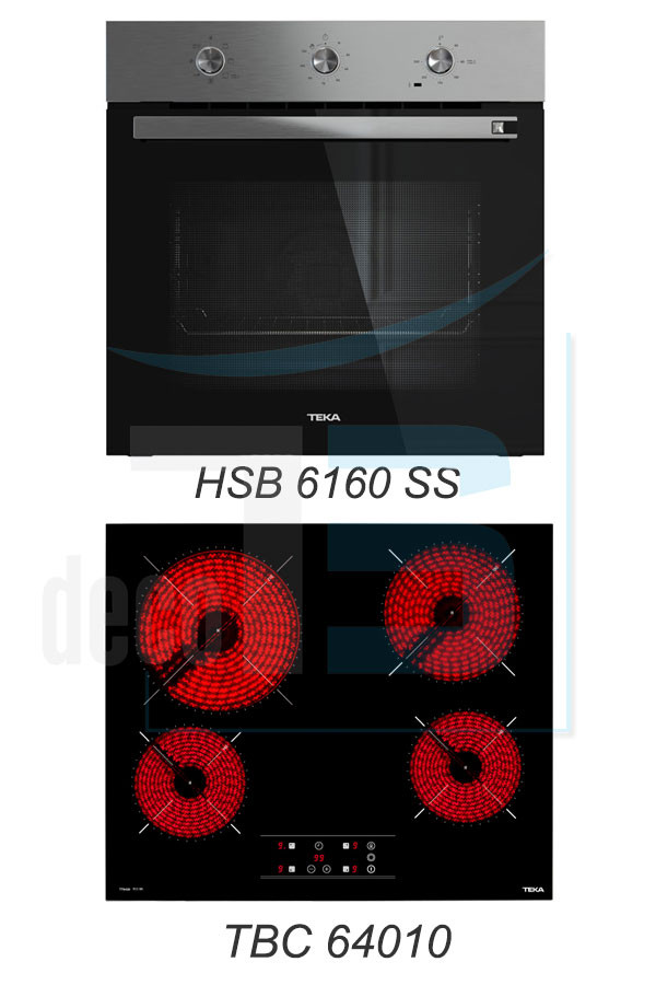 Teka Set HSB 6160 SS + TBC 64010 Προσφορές Ηλεκτρικών Συσκευών
