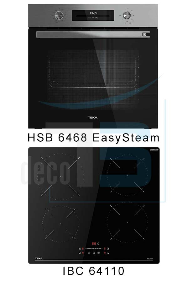 Teka Set Neo HSB 6468 SS EasySteam + IBC 64110 Προσφορές Ηλεκτρικών Συσκευών