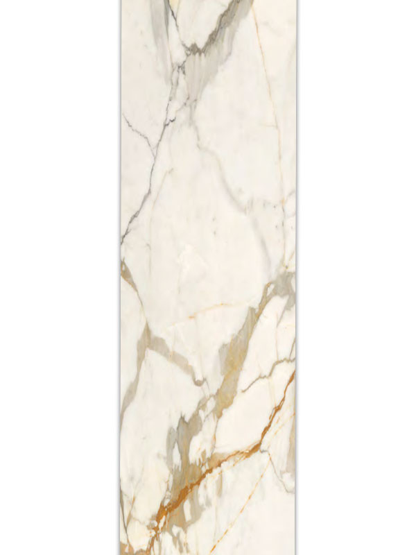Corgres Slabs Macchia - Statuario Gold Polished Πλακάκι Κουζίνας