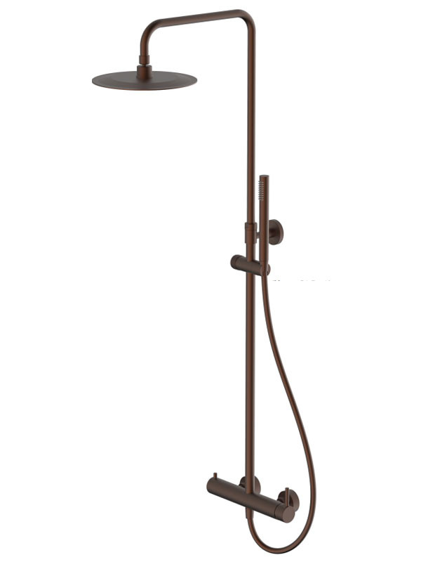 Teorema Slope Bourbon Metal 230940 Στήλη Ντους Με Μπαταρία