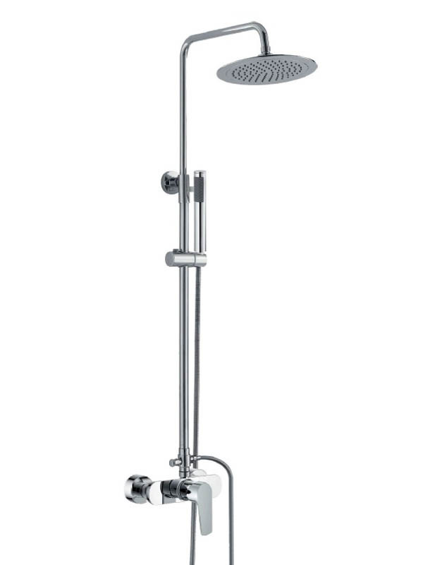 KLS Lux Chrome 690650L Στήλη Ντους Με Μπαταρία