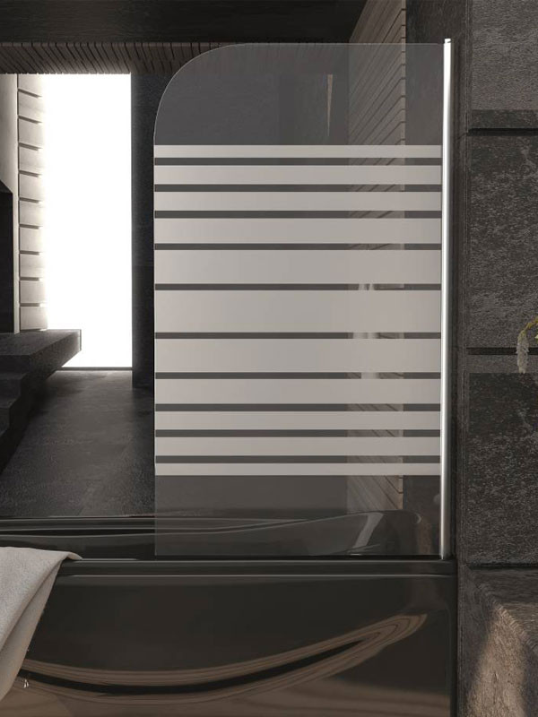 Drop Bath Screen 6CA0080DM Παραβάν Μπανιέρας