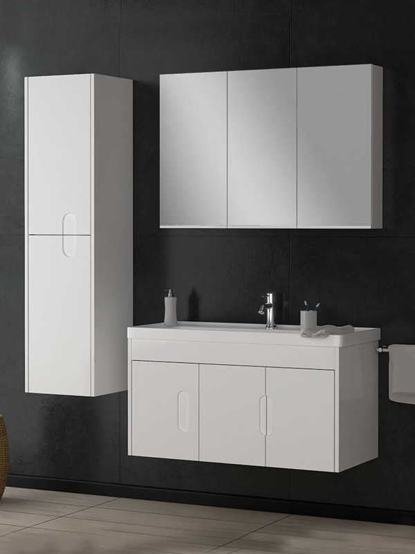 Martin Ada 100 Matte White Έπιπλο Μπάνιου