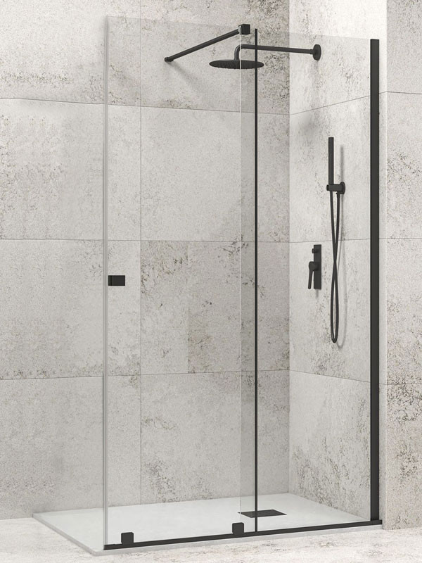 Karag Animus Black Καμπίνα Παραβάν Ντουζιέρας