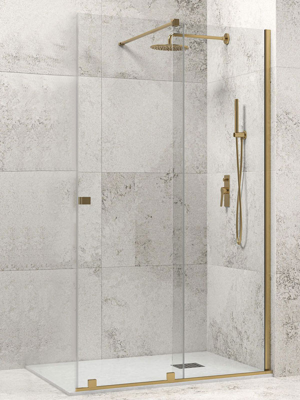 Karag Animus Gold Καμπίνα Παραβάν Ντουζιέρας