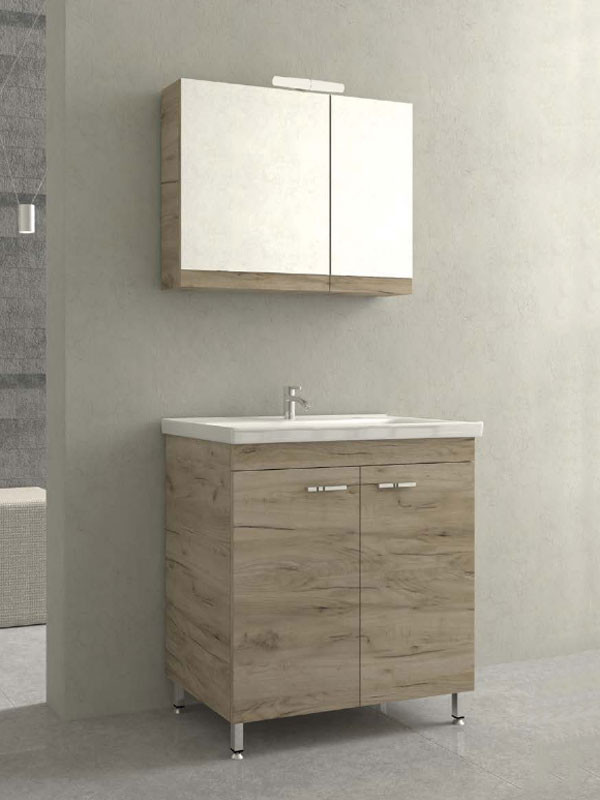 Savvopoulos Argo I 100 Έπιπλο Μπάνιου Μελαμινικό