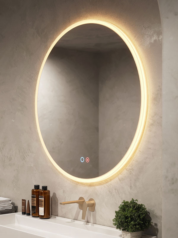 Ledimex Atenas 028/80 Καθρέπτης Μπάνιου Με LED