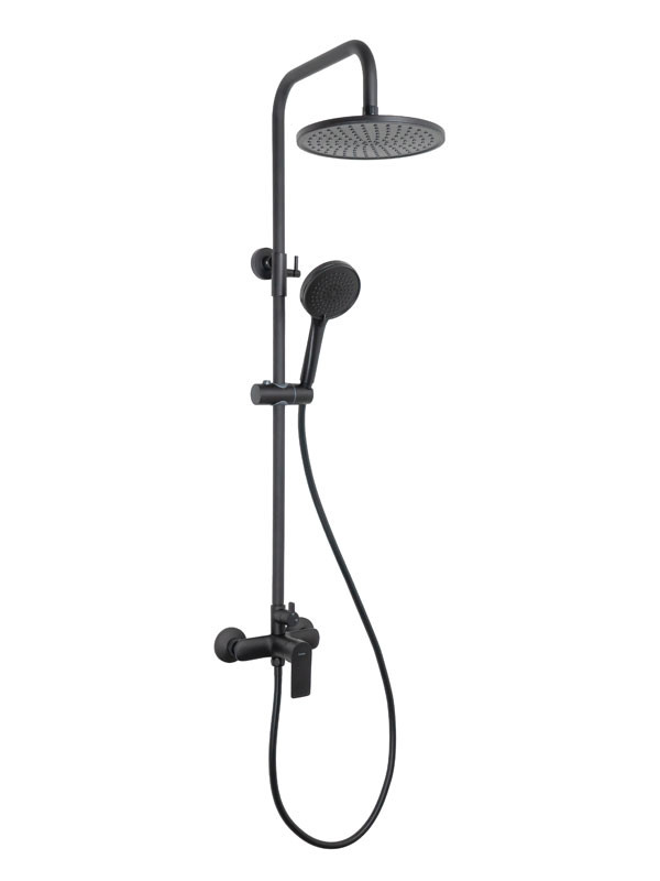 Buades Luca BD.711M012.BK Black Στήλη Ντους Με Μπαταρία