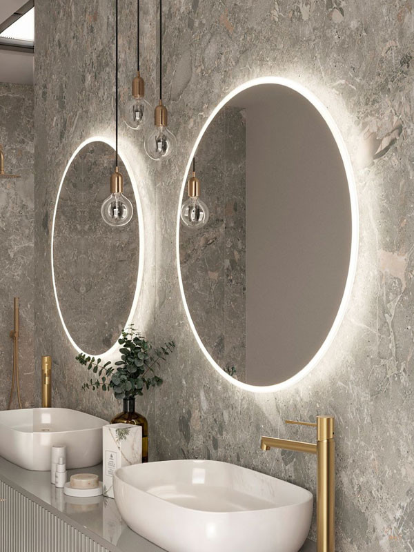 Ledimex Belgica 003/80 Καθρέπτης Μπάνιου Με LED