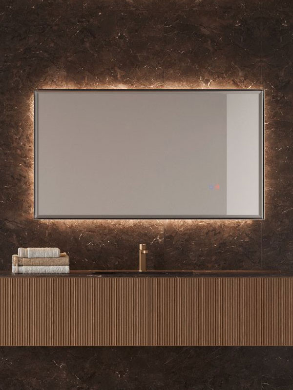 Ledimex California 034/140BGM Καθρέπτης Μπάνιου Με LED