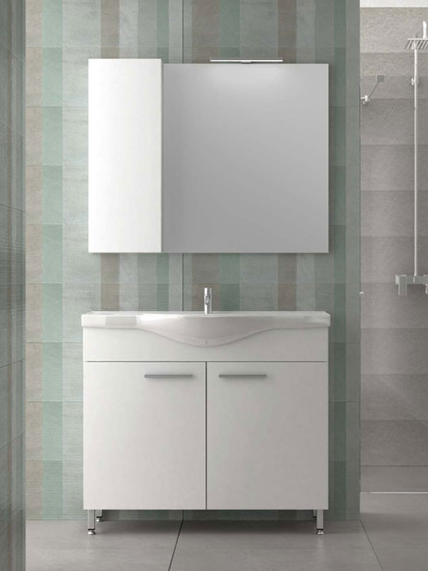 Savvopoulos Cronos II 80 Έπιπλο Μπάνιου Λευκό