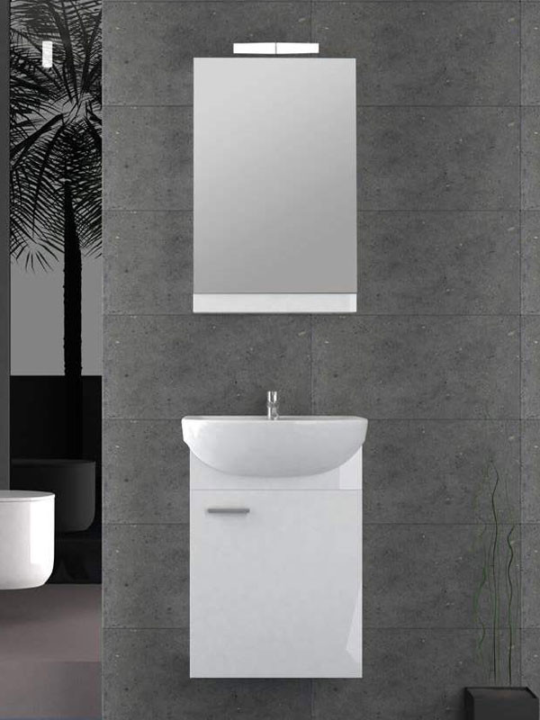 Savvopoulos Cronos IV 40 Έπιπλο Μπάνιου Μελαμινικό