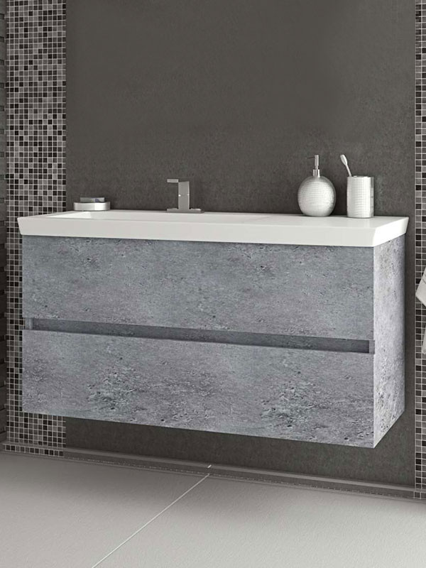 Drop Luxus 100 Granite Βάση Επίπλου Μπάνιου Με Νιπτήρα