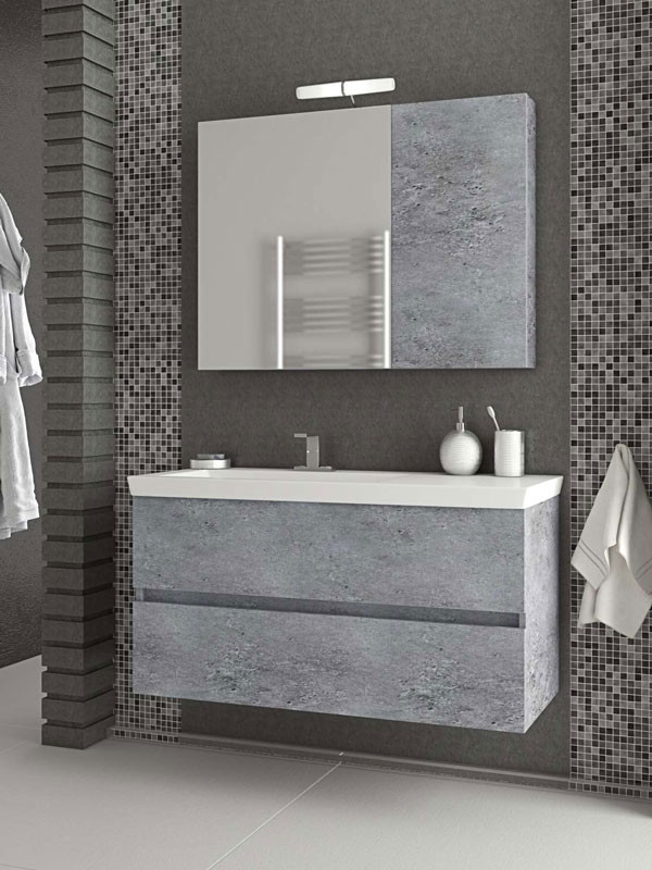 Drop Luxus 100 Granite Έπιπλο Μπάνιου Μοντέρνο