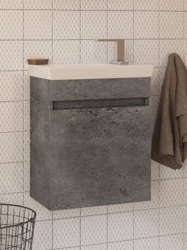 Drop Luxus 45 Granite Βάση Επίπλου Μπάνιου Με Νιπτήρα