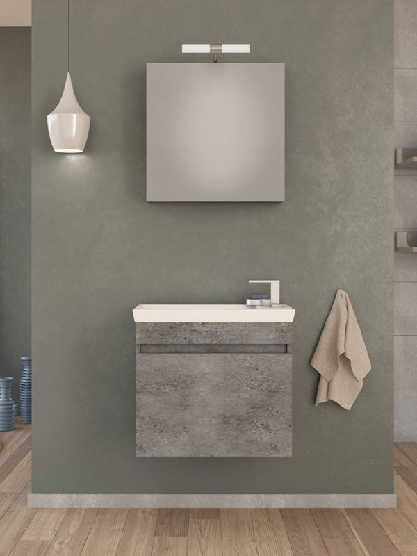 Drop Luxus 60 Granite Έπιπλο Μπάνιου Μοντέρνο