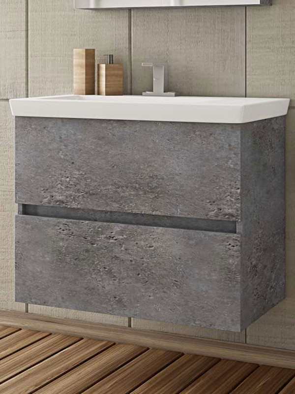Drop Luxus 70 Granite Βάση Επίπλου Μπάνιου Με Νιπτήρα