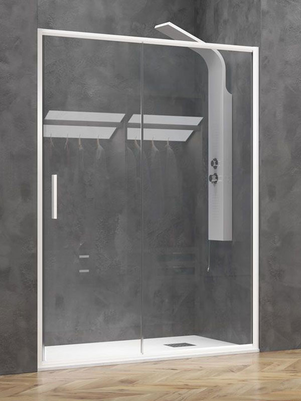 Karag EFE 400 White Καμπίνα Ντουζιέρας Τοίχο - Τοίχο