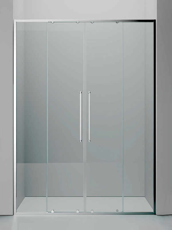 Devon Elli Slider (2+2) SL2L Chrome Καμπίνα Ντουζιέρας Τοίχο - Τοίχο