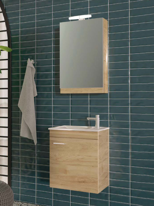 Savvopoulos Emily III 50 Έπιπλο Μπάνιου Μελαμινικό