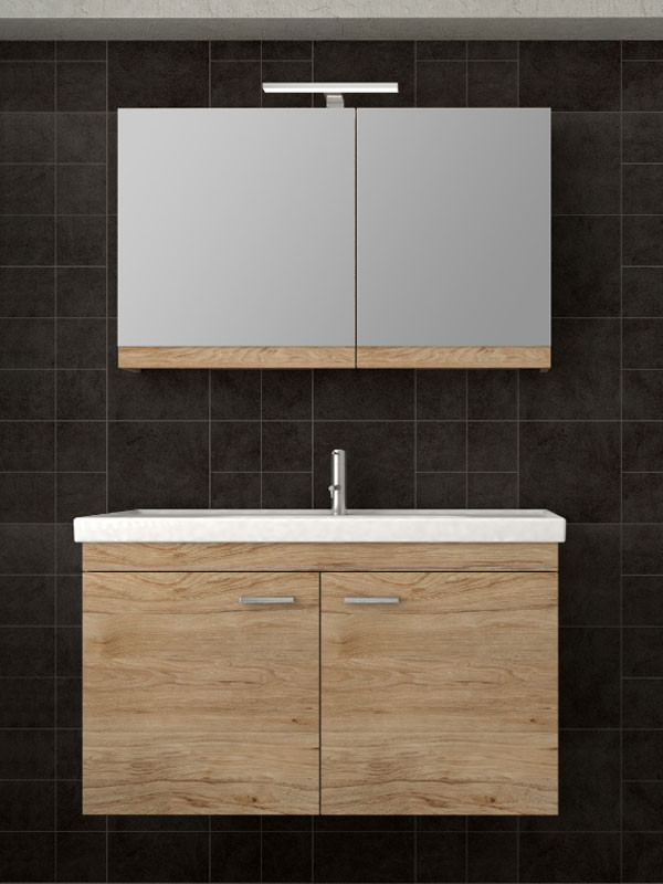 Savvopoulos Emily I 100 Έπιπλο Μπάνιου Μελαμινικό